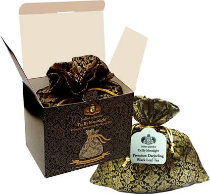 INDIAN SPLENDOR Taj By Moonlight | Exclusively Handpicked | Premium DARJEELING Leaves | Black Tea Box