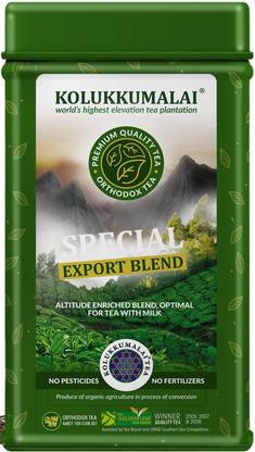 kolukkumalai SPECIAL BLEND Unflavoured Tea Blend Tin