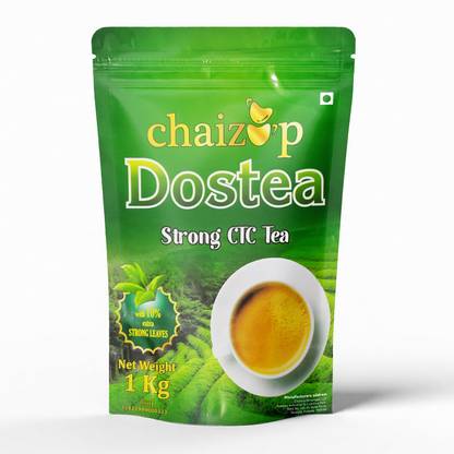 chaizup Dostea 1Kg Pouch,Strong CTC Tea Black Tea Pouch