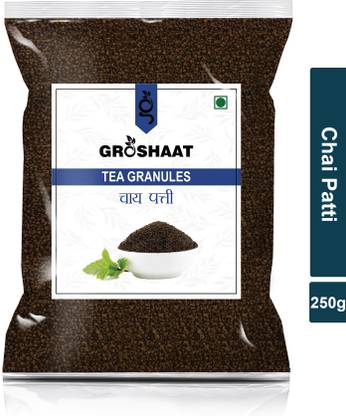 Groshaat Chai Patti (Tea Granules) 250g Pack Tea Pouch