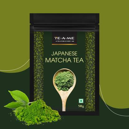 TE-A-ME Matcha Tea, 50g | Matcha Tea Powder | Japanese Matcha Green Tea | Matcha Tea Pouch