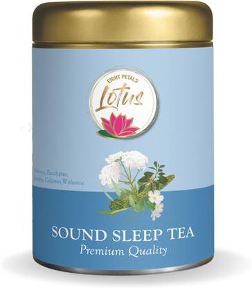 EIGHT PETALS LOTUS Sound Sleep Herbal Tea Tin