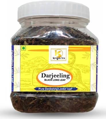 Keegan Tea Pure Darjeeling Long Leaf Tea 200g Black Tea Plastic Bottle