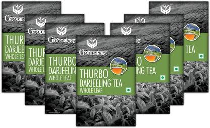 Goodricke Thurbo Whole Leaf Darjeeling Tea (100 GM)- Pack of 7 Black Tea Box