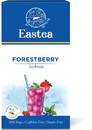Eastea Forestberry Icebrew Herbal Tea Iced Tea Bags Box