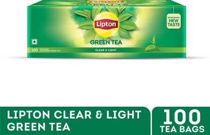 Lipton Clear & Light Lemon Green Tea Bags Box