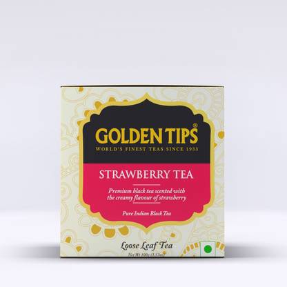 Golden Tips Indian Strawberry Black Tea Tin