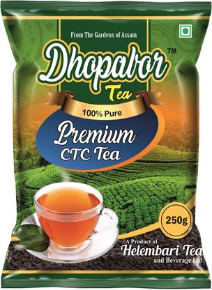 Dhopabor Premium|High Quality Assam CTC Chai| Tea Pouch