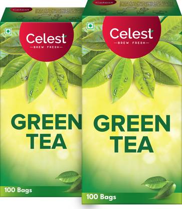 Celest Green Tea,200 Tea Bags | Green Tea | Green Tea 200 Bags | Pure Green Tea | Green Tea Bags Box