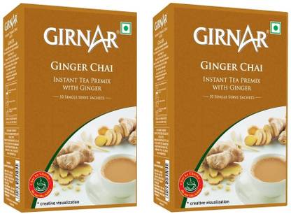 Girnar ginger tea Ginger Instant Tea Box