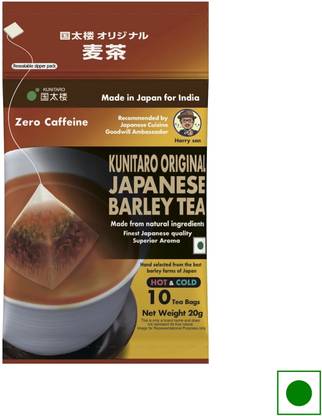 Kunitaro Original Japanese Barley Tea Herbal Tea Bags Pouch