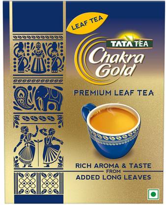 Tata Tea Chakra Gold Assam Premium Long Leaf Tea, Rich Aroma & Taste Tea Box