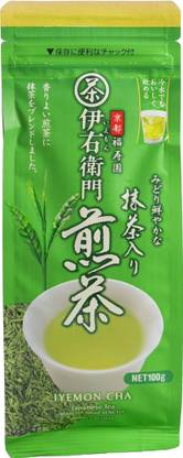 UJInoTSUYU IYEMON Sencha Green Tea blended with Matcha (Loose Leaf) |Premium Green Tea Sencha Green Tea Pouch
