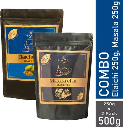 MACA TEA Premium Quality Elaichi & Masala Tea Pouch