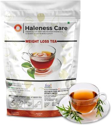 Haleness Care Weight Loss Tea 40 Cups | 100% Pure | Soothing And Relaxing Tea | Cinnamon, Cardamom, Ginger, Tulsi, Rose, Lemon Grass, Mulethi Herbal Tea Pouch
