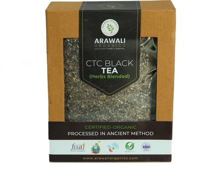 ARAWALI ORGANICS ORGANIC BLACK CTC HERBS BLEND TEA Tea Blend Box