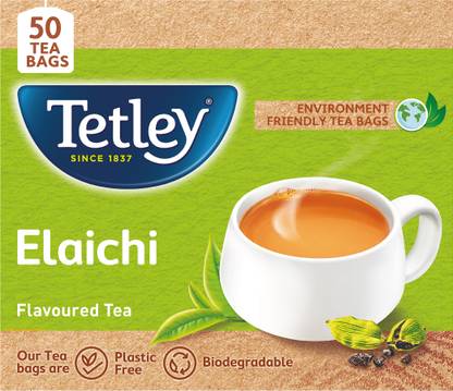 Tetley Elaichi Tea Bags Box
