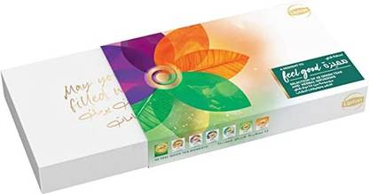 Lipton Feel Good Selection 7 Variety Of 48 Green Teas and Herbal Infusions Herbal Tea Box