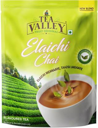 Tea Valley Truly Original Elaichi 1kg Cardamom Black Tea Pouch  (1000 g)