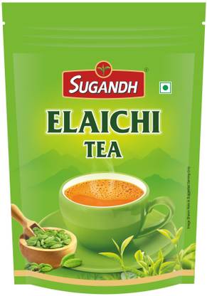 Sugandh Real Cardamom Tea 1kg Cardamom Black Tea Pouch
