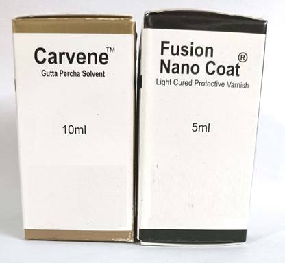 Prevest Dental Fusion Nano Coat 5ml and Carvene 10ml Teeth Whitening Kit
