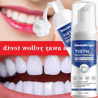 smartdrops Toothpaste Whitening for Teeth Whitening and Tartar Remover Toothpaste Teeth Whitening Kit