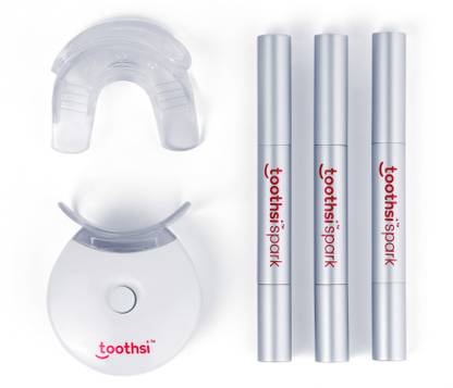 Toothsi Spark Teeth Whitening Kit | Stain Remover | Blue LED Technology Teeth Whitening Kit