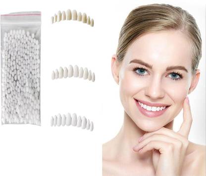 DAONPHARI Moldable Teeth Veneers With Fitting Beads Temporary False Teeth Teeth Whitening Kit