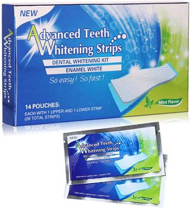 Opulent Mirage Glowing Grin: Fast-Action Teeth Whitening Strips Teeth Whitening Kit