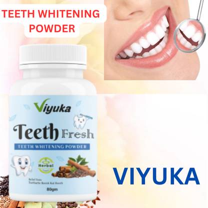 Viyuka Teeth Fresh Teeth Whitening Powder Yellow Teeth Remove Powder Teeth Whitening Kit