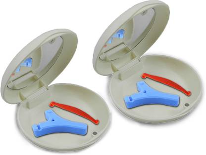 Dentosmile off White Aligner Case with Mirror -Smile Direct, Compatible with Invisalign Teeth Whitening Kit