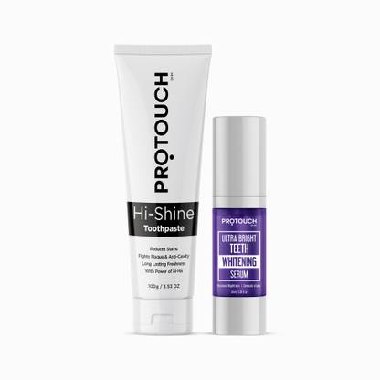 PROTOUCH SKIN PROTOUCH Teeth Whitening Serum, Hi Shine Toothpaste Teeth Whitening Kit
