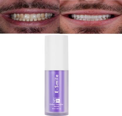 Elibliss E-Smile V34 Corrector Serum Fast-Acting Teeth Whitening with Color-Correcting Teeth Whitening Kit