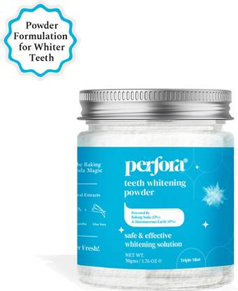Perfora Teeth Whitening Powder-Triple Mint Teeth Whitening Kit