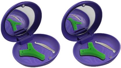 Dentosmile Aligner Case with Mirror Aligners, Retainers, and Mouth Guards in Violet 2 Teeth Whitening Kit