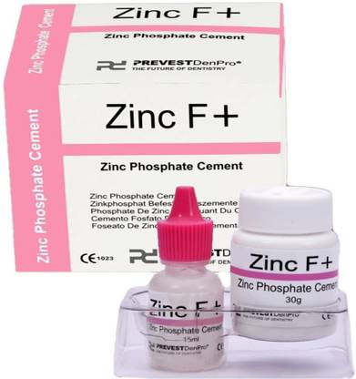 Prevest Denpro Zinc F+ Zinc Phosphate Cement Teeth Whitening Kit