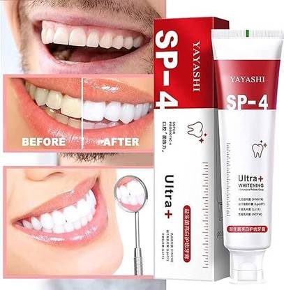 MILAN Enterprise SP 4 Ultra + Teeth Whitening Mousse Deep Cleaning Long Lasting Fresh Toothpaste Teeth Whitening Kit