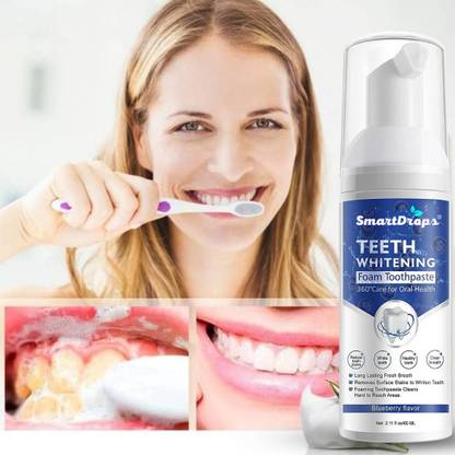 smartdrops SSD_TTEETH_FOOAM_60_PK1 Teeth Whitening Kit