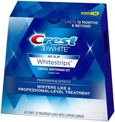 Crest 3D No Slip Whitestrips Professional Effects Teeth Whitening Teeth Whitening Kit
