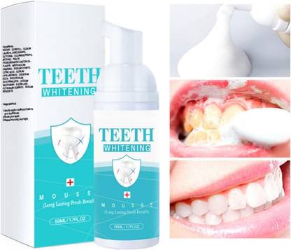 Sandarbh Teeth Whitening Mousse Foam Cleaning Germs Freshen Breath Teeth Whitening Kit