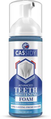 Cassidy Teeth Whitening Foam 60 ml Pack of 1 Teeth Whitening liquid