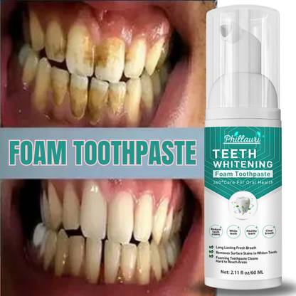 Phillauri BrightSmile Fresh Breath Foam Teeth Whitening liquid