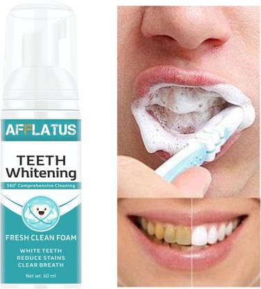 Afflatus Teeth Whitening Mousse Foam To Deeply Cleaning Gums, Stain Removal Teeth Whitening liquid