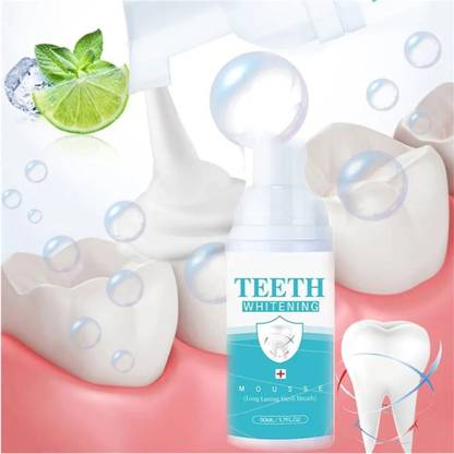 Afflatus Teeth Whitening Foam to Ultra-fine Deeply Clean Gums Intensive Stain Removal - Fresh Mint