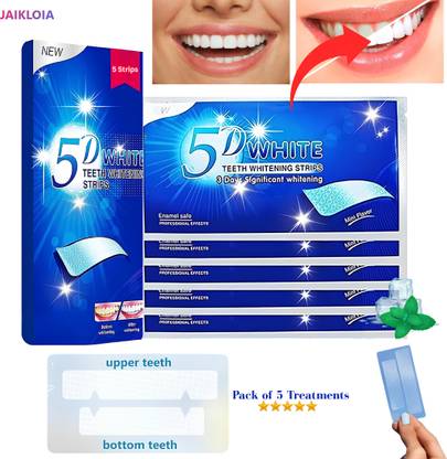 JAIKLOIA Best Teeth Whitening Strips safe enamel whitening daily bright smile care Teeth Wipe