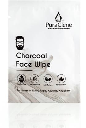 puraclene charcoal-1 Teeth Wipe