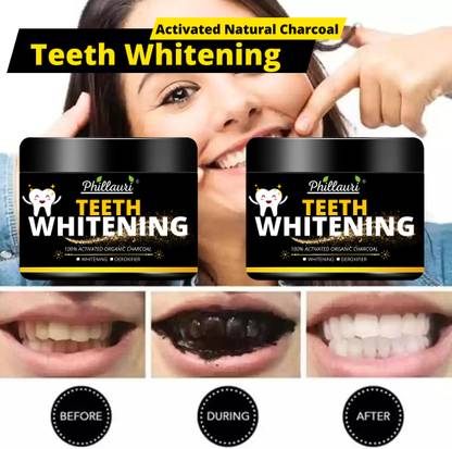 Phillauri Teeth Whitening Tape||Teeth Toothpaste|| Removes Stains||(pack of 2) Teeth Wipe
