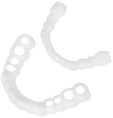 Rrmin Temporary Smile Comfort Fit Cosmetic Teeth Flex Denture Teeth Teeth Wipe