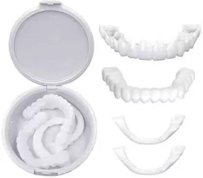 SIDA Cosmetic Snap-On Teeth - Flash a Hollywood Smile Anytime, Anywhere Teeth Wipe