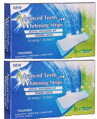 TeethWhitening Advanced No-Slip Teeth & Remove Tooth Stain, Teeth Whitening Strips Teeth Wipe